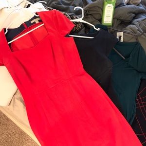 Sheath dresses- Banana Republic and BCBG